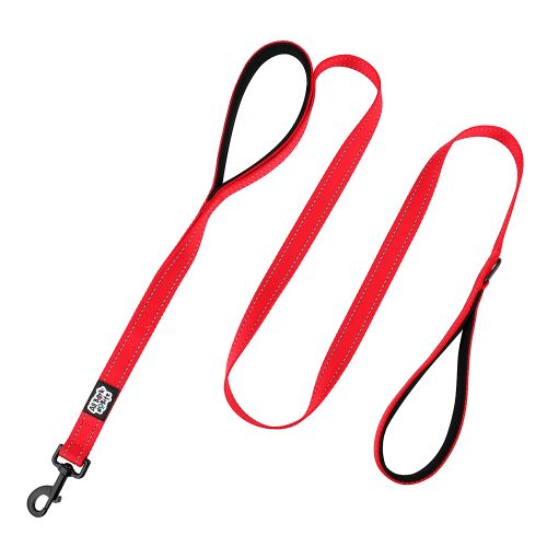 Heavy Duty, Padded, Dual Handle Leash - All Bark - No Bite | Quality ...